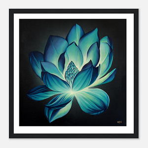 Magnolia Soul Flower - Framed Fine Art Print