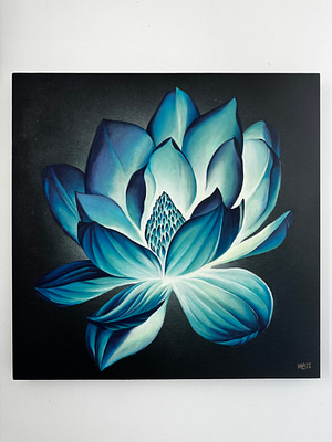 Glowing Green Magnolia Soul Flower